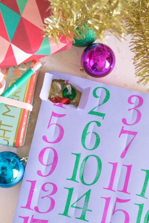 DIY Paper Advent Calendar for Christmas Club Crafted