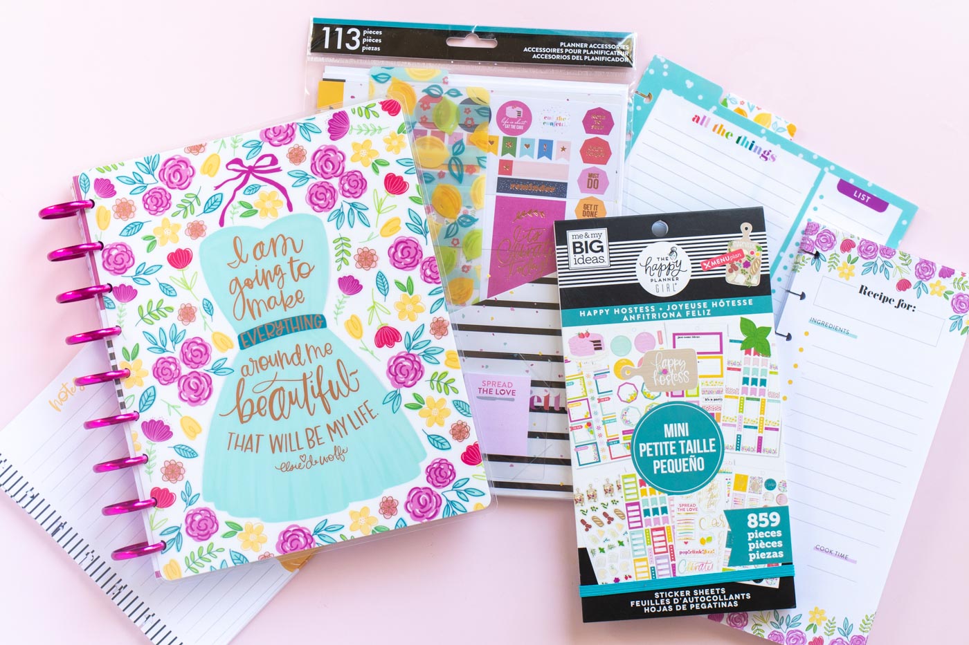 Planning with the New Miss Hostess Happy Planner | Club Crafted